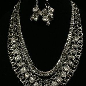 [PPPH] Powerhouse NEW Zi Collection Necklace and Earrings Set